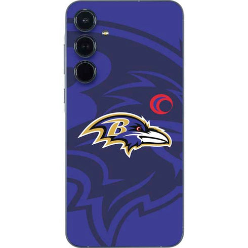 NFL Baltimore Ravens Double Vision Galaxy A55 5G Skin